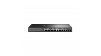 Switch|TP-LINK|SL2428P|Rack|PoE+ ports 24|250 Watts|SL2428P