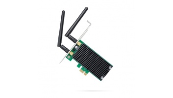 TP-LINK Archer T4E Dual Band PCI Express Adapter 2.4GHz/5GHz, 802.11ac, 300+867 Mbps, 2xDetachable antennas