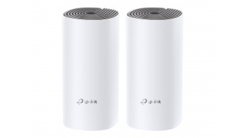 TP-LINK | C1200 Whole Home Mesh Wi-Fi System | Deco E4 (2-pack) | 802.11ac | 867+300 Mbit/s | 10/100 Mbit/s | Ethernet LAN (RJ-45) ports 2 | Mesh Support Yes | MU-MiMO Yes | No mobile broadband | Antenna type 2xInternal