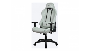 Arozzi Torretta SoftFabric | Gaming Chair | Frame material: Metal; Wheel base: Nylon; Upholstery: Soft Fabric | Pearl Green