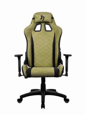Arozzi Avanti SoftFabric | Gaming Chair | Soft Fabric | Moss Green