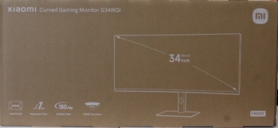 SALE OUT. | Xiaomi | G34WQi | 34 " | WQHD | 21:9 | 180 Hz | 1 ms | 3440 x 1440 pixels | 350 cd/m² | HDMI ports quantity 2 | Black | Warranty 24 month(s) | DAMAGED PACKAGING