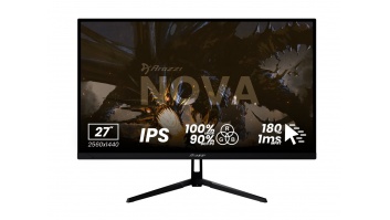 Arozzi | Nova | 27 " | IPS | QHD | 16:9 | 180 Hz | 1 ms | 2560 x 1440 pixels | 350 cd/m² | HDMI ports quantity 1 | Black