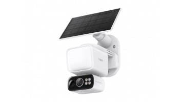 TP-LINK | Tapo C615F KIT | Solar-Powered Floodlight Pan/Tilt Security Camera Kit | 3 MP | F/1.6 | H.264 | MicroSD Card Up to 512 GB