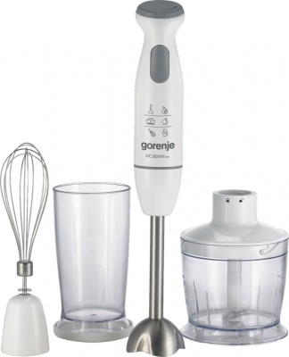 Gorenje Hand Blender | HBC804QW | Hand Blender | 800 W | Jar capacity 0.5 L | White