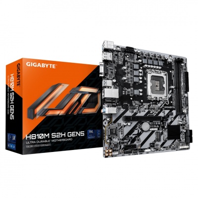 Gigabyte H810M S2H GEN5 | Processor family Intel | Processor socket LGA1851 | DDR5 | Supported hard disk drive interfaces SATA, M.2 | Number of SATA connectors 4