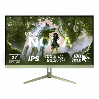 Arozzi | Nova | 27 " | IPS | QHD | 16:9 | 260 Hz | 1 ms | 2560 x 1440 pixels | 350 cd/m² | HDMI ports quantity 2 | Forest Green