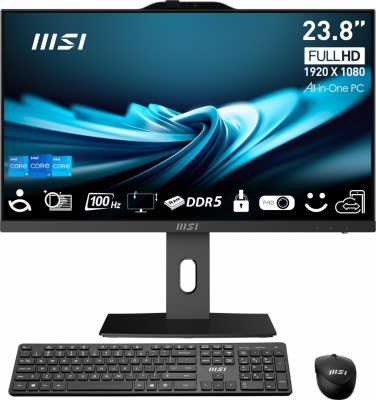Monoblock PC|MSI|AP241P 14M|PRO|CPU Intel|Intel® CoreT i5|i5-14400|RAM 16 GB|DDR5-SDRAM|Screen 23.8 "|1920 x 1080 pixels|Storage 512 GB|SSDs 512 GB|Not available|On-board graphics Yes|Intel UHD Graphics 730|Black|PROAP242P14M-649XEU