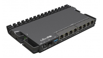 MikroTik | RouterBOARD | RB5009UPr+S+IN | No Wi-Fi | 10/100/1000 Mbit/s | Ethernet LAN (RJ-45) ports 7 | Mesh Support No | MU-MiMO No | No mobile broadband