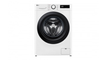 LG | Washing machine with dryer | F4DR509SBW | Energy efficiency class A | Front loading | Washing capacity 9 kg | 1400 RPM | Depth 55 cm | Width 60 cm | Display | Rotary knob + LED | Drying system | Drying capacity 6 kg | Steam function | Direct drive |