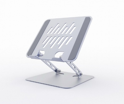 Gembird | Foldable Notebook Riser Stand | NBS-D1-04 | Fits up to size 11-15.6 " | Notebook Stand | Spacegrey