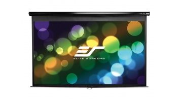 Elite Screens | Manual Series | M100XWH | Diagonal 100 " | 16:9 | Viewable screen width (W) 221 cm | White