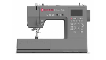 Singer | Computerized Sewing Machine | HD6805C Heavy Duty | Number of stitches 586 | Number of buttonholes 9 | Grey