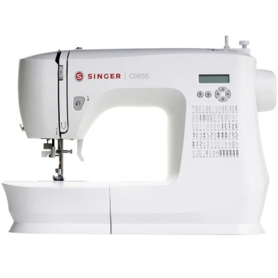 Singer | Sewing Machine | C5655 | Number of stitches 80 | Number of buttonholes 6 | White