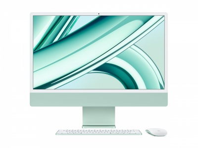 Apple iMac 24” 4.5K Retina, Apple M4 8C CPU, 8C GPU/16GB/256GB SSD/Green/INT | Apple