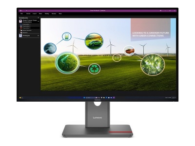 Lenovo | ThinkVision | P27Q-40 | 27 " | IPS | 16:9 | 120 Hz | 4 ms | 350 cd/m² | HDMI ports quantity 1 | Eclipse black | Warranty 36 month(s)