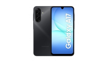 Samsung | Galaxy | A17 | Black | 6.7 " | Super AMOLED | 1080 x 2340 pixels | Exynos | 1330 | Internal RAM 4 GB | 128 GB | MicroSD | Dual SIM | 3G | 4G | 5G | Main camera resolution 50 MP | Secondary camera resolution 5 MP | Android | 5000 mAh