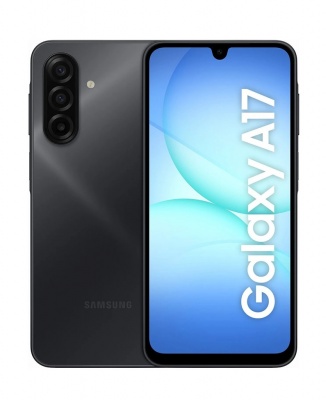 Samsung | Galaxy | A17 | Black | 6.7 " | Super AMOLED | 1080 x 2340 pixels | Exynos | 1330 | Internal RAM 4 GB | 128 GB | MicroSD | Dual SIM | 3G | 4G | 5G | Main camera resolution 50 MP | Secondary camera resolution 5 MP | Android | 5000 mAh
