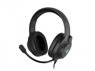 Genesis Gaming Headset | Neon 213 RGB | Wired | Over-Ear | Microphone | Black