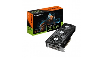 Gigabyte GeForce RTX 5070 Ti WINDFORCE OC V2 16G | NVIDIA | 16 GB | GeForce RTX 5070 Ti | GDDR7 | HDMI ports quantity 1 | PCI-E 5.0
