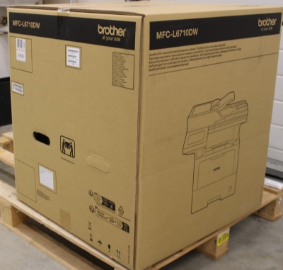 SALE OUT. Brother MFC-L6710DW All-In-One Mono Laser Printer with Fax | Brother All-In-One | MFC-L6710DW | Laser | Mono | Multicunction Printer | A4 | Wi-Fi | Grey | DAMAGED PACKAGING