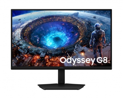 Samsung | Odyssey G8 LS27HG806EFXEN | 27 " | IPS | QHD | 16:9 | 360 Hz | 1 ms | 5120 x 2880 pixels | 350 cd/m² | HDMI ports quantity 2 | Black