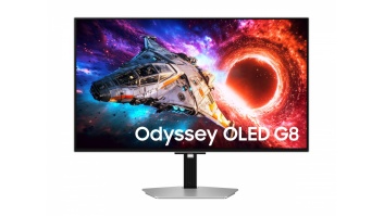 Samsung LS32HG800SUXEN Odyssey OLED G8 | 32 " | OLED | 4K | 16:9 | 240 Hz | 0.03 ms | 3840 x 2160 pixels | 300 cd/m² | HDMI ports quantity 2 | Silver
