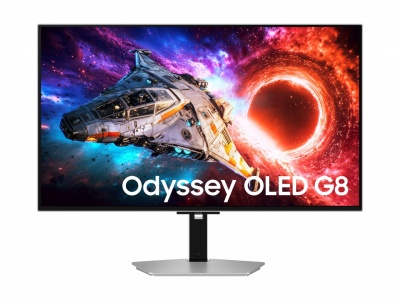Samsung LS32HG800SUXEN Odyssey OLED G8 | 32 " | OLED | 4K | 16:9 | 240 Hz | 0.03 ms | 3840 x 2160 pixels | 300 cd/m² | HDMI ports quantity 2 | Silver