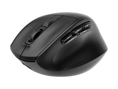 Gembird MUSW3-9B-01 Triple-mode 9-button wireless ergonomic mouse, black | Gembird