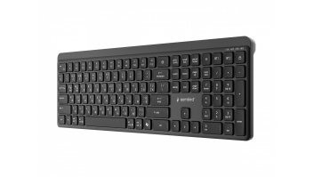Gembird KB-WPS-03-CYRL Dual-mode pro-business slim wireless keyboard, 2.4G+BT, Cyrillic layout | Gembird