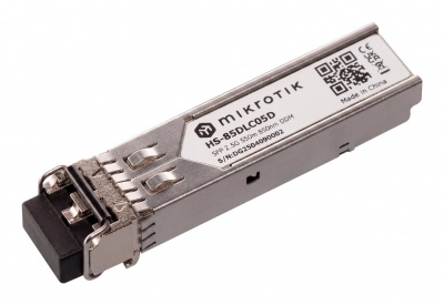 MikroTik SFP module 1.25G/2.5G MM 550m 850nm, Dual LC-connector | MikroTik