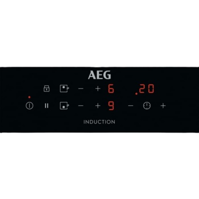 AEG iebūvējama indukcijas plīts virsma, 29 cm, melna