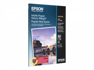 Paper DIN, 50 sheets | Matte | 167 g/m² | A3