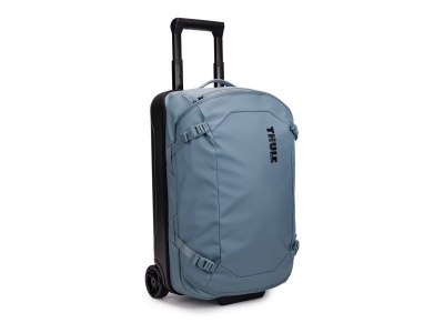 Thule | Carry-on Wheeled Duffel Suitcase, 55cm | Chasm | Luggage | Waterproof | Pond Gray