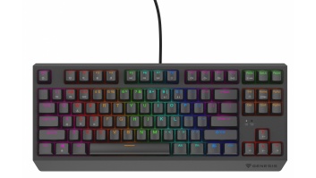 Genesis THOR 230 | Mechanical Gaming Keyboard | Wired | US | Outemu Red | Black