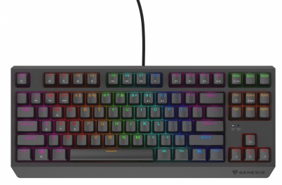 Genesis THOR 230 | Mechanical Gaming Keyboard | Wired | US | Outemu Red | Black