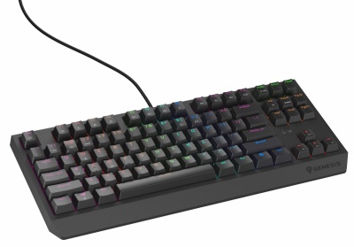 Genesis | THOR 230 | Mechanical Gaming Keyboard | Wired | US | Outemu Brown | Black