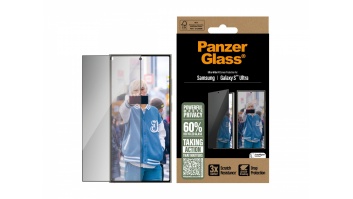 PanzerGlass Privacy Screen Protector Samsung Galaxy S25 Ultra | Ultra-Wide Fit | PanzerGlass