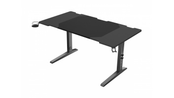 Genesis | Modular Gaming Desk | Holm 140 RGB | Anthracite Black