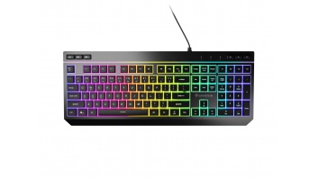 Genesis | Rhod 530 | Membrane Gaming Keyboard | Wired | US | Black