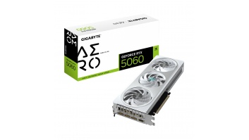 Gigabyte GeForce RTX 5060 AERO OC 8G | NVIDIA | 8 GB | GeForce RTX 5060 | GDDR7 | HDMI ports quantity 1 | PCI-E 5.0