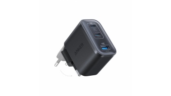 Anker Nano Charger 70W, 3 ports, Black | 2 x 24 pin USB-C, 4 pin USB Type A
