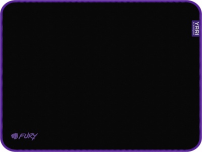 Fury Yari Speed L | Mouse pad | 300 x 400 mm | Black/Purple