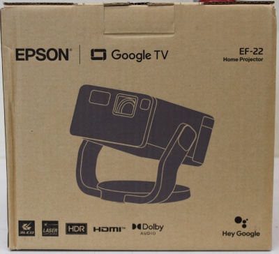 SALE OUT. Epson EF-22B Full HD Projector 1920x1080/1000Lm/16:9/5000000:1, Black | SALE OUT. Epson EF-22B | Full HD (1920x1080) | 1000 ANSI lumens | Black | DAMAGED PACKAGING