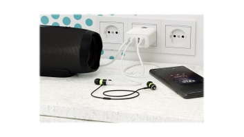 Goobay 44962 30 W USB-A Multiport Charger, White