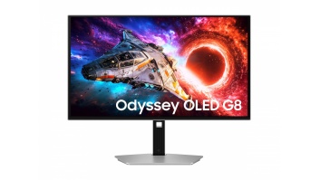 Samsung LS27HG800SUXEN | 27 " | QD-OLED | 16:9 | 240 Hz | 0.03 ms | 3840 x 2160 pixels | 250 cd/m² | HDMI ports quantity 2 | Silver