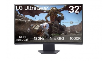 LG | 32GS60QC-B | 32 " | VA | QHD | 16:9 | 180 Hz | 1 ms | 2560 x 1440 pixels | 300 cd/m² | HDMI ports quantity 2