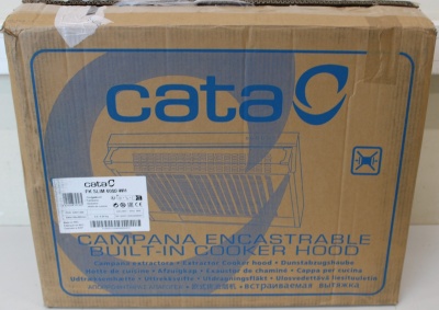 SALE OUT.  | SALE OUT. | CATA | Hood | FK SLIM 6000 WH | Conventional | Energy efficiency class B | Width 60 cm | 162 m³/h | Mechanical | LED | White | RENEWED, SCRATCHED BODY (TOP) | 34 month(s)