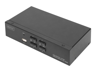 Digitus | KVM Switch, 4 Port, Single Display, 4K, HDMI | DS-12880
