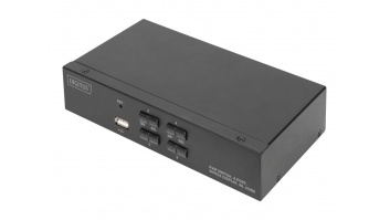 Digitus | KVM Switch, 4 Port, Single Display, 4K, HDMI | DS-12880